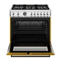 Estufa Professional Series 36", Amarillo, Bertazzoni 