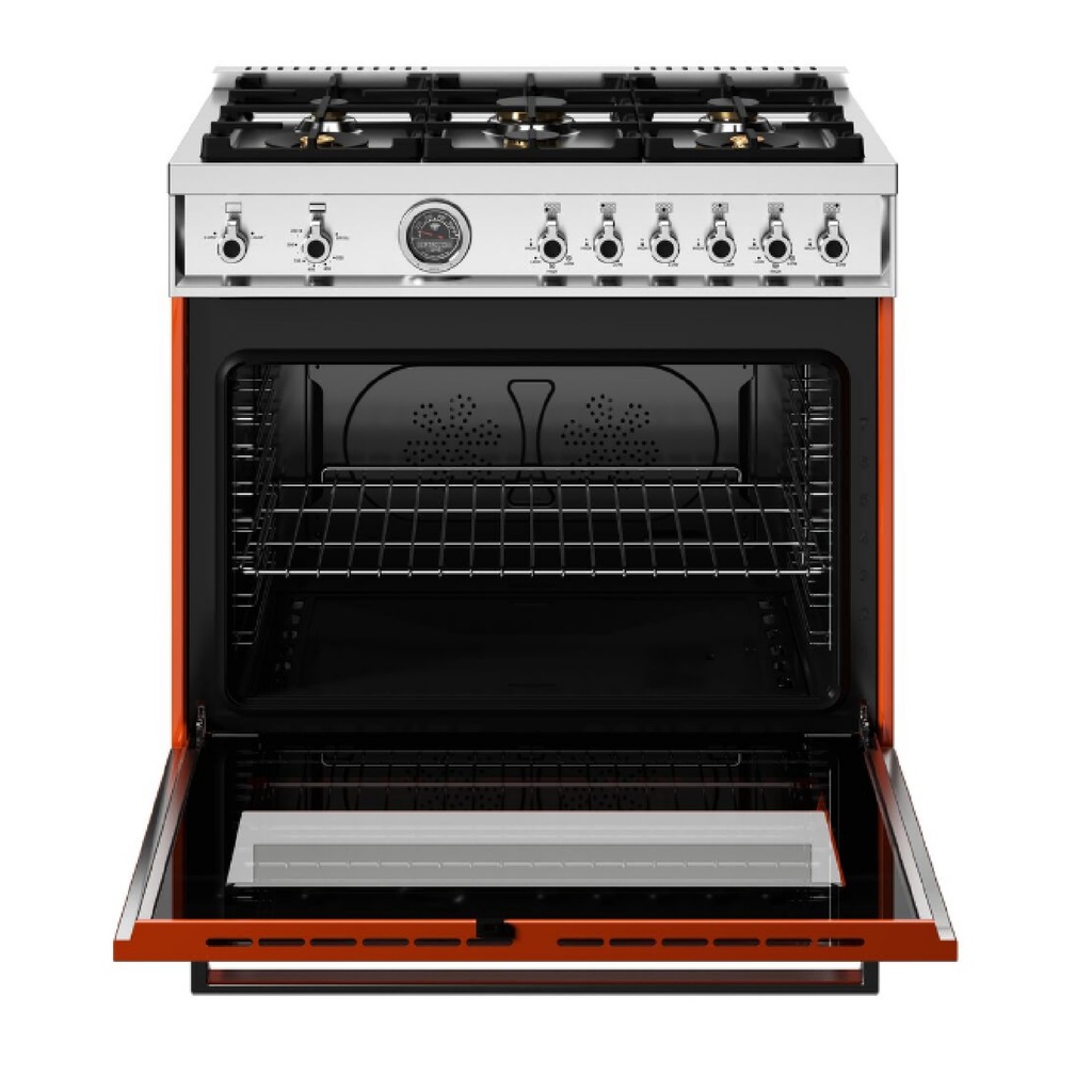 Estufa Professional Series 36", Naranja, Bertazzoni 