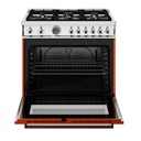 Estufa Professional Series 36", Naranja, Bertazzoni 