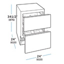 Refrigeración de Cajón 24", Sub-Zero 