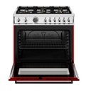 Estufa Professional Series 36", Rojo, Bertazzoni 