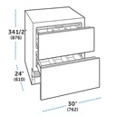 Cajones de refrigerador 30", Sub-Zero 