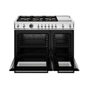 Estufa 48" Professional Series, Negro, Bertazzoni 
