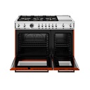 Estufa 48" Professional Series, Naranja, Bertazzoni 