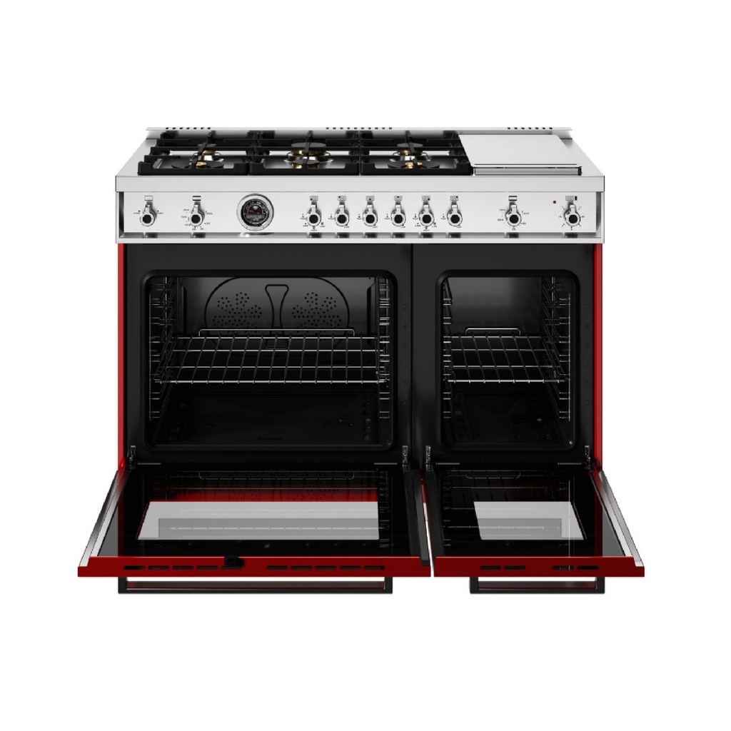 Estufa 48" Professional Series, Rojo, Bertazzoni 