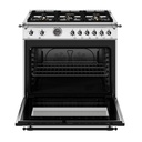 Estufa 36" Serie Heritage, Bertazzoni