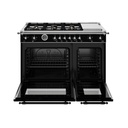 Estufa 48" Series Heritage, Negro, Bertazzoni 