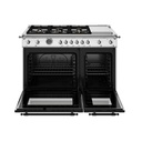 Estufa 48" Series Heritage, Acero, Bertazzoni 