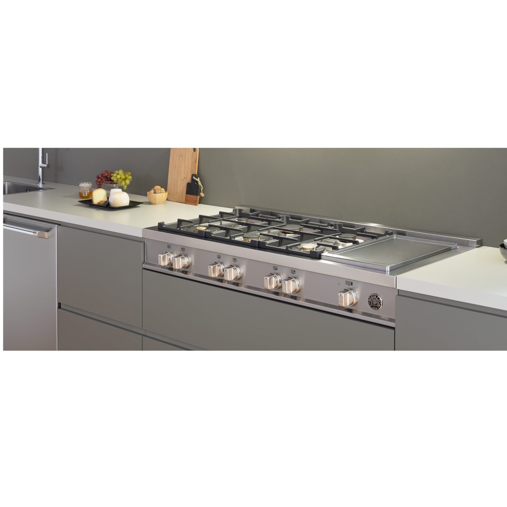 Parrilla de Gas + Griddle Master Series, Bertazzoni  