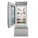 Refrigerador/congelador con Puerta de Vidrio Panelable 30", Sub-Zero 