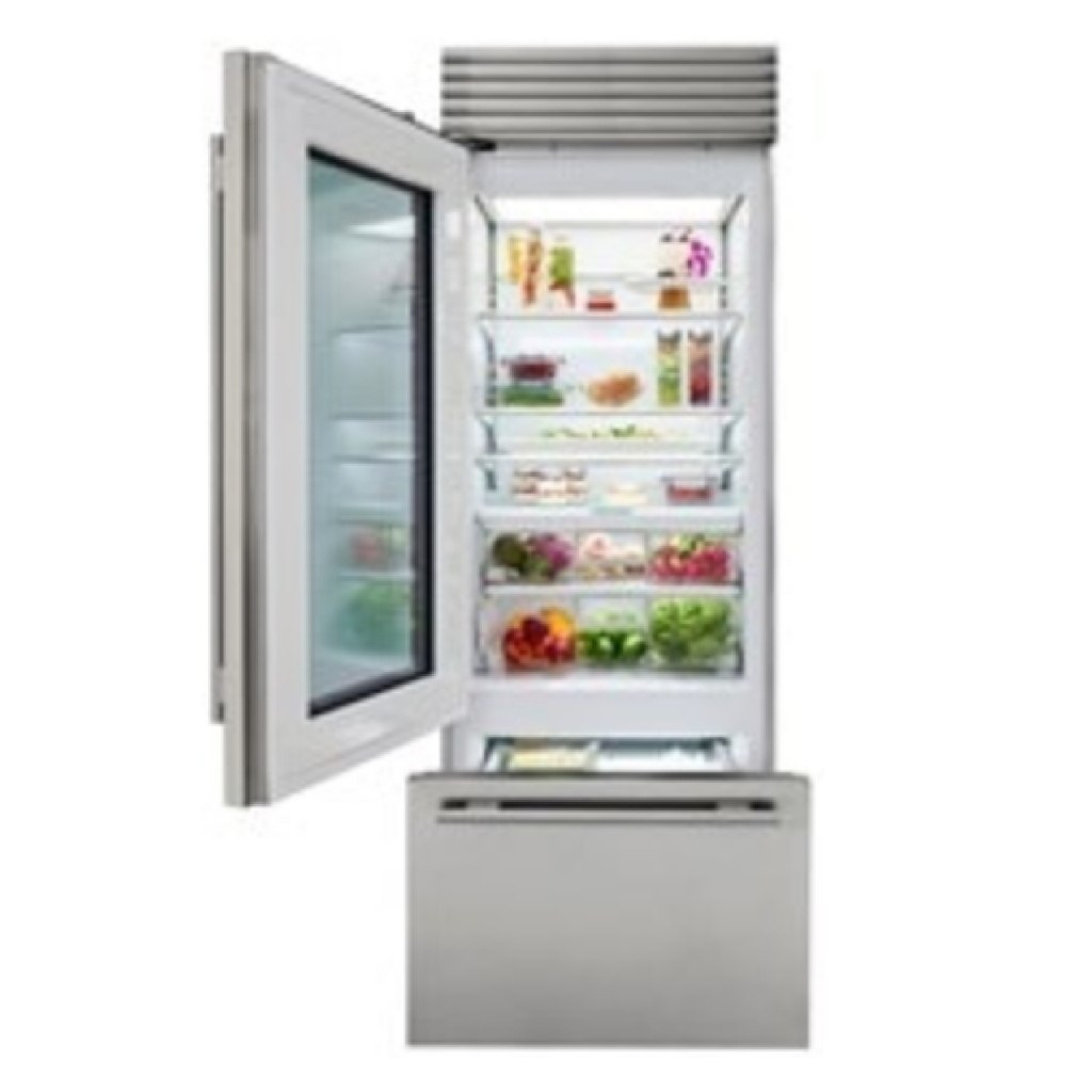 Refrigerador/congelador con Puerta de Vidrio Panelable 30", Sub-Zero 