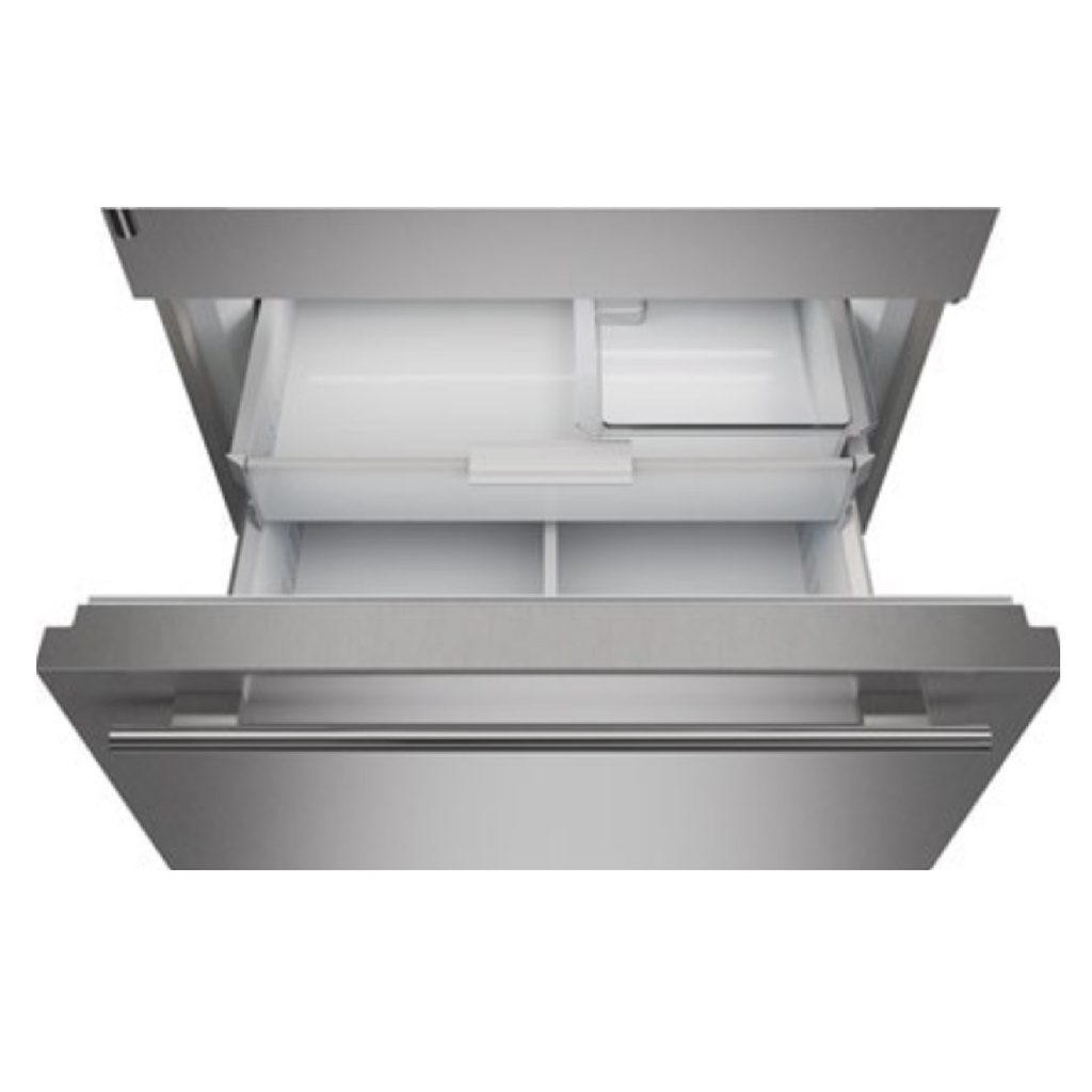 Refrigerador/Congelador con Puerta de Vidrio Empotrable 36", Sub-Zero 