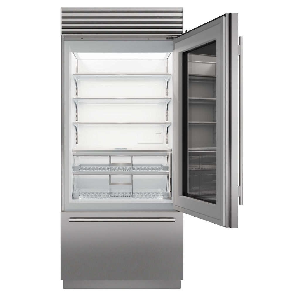 Refrigerador/Congelador con Puerta de Vidrio 36", Sub-Zero 