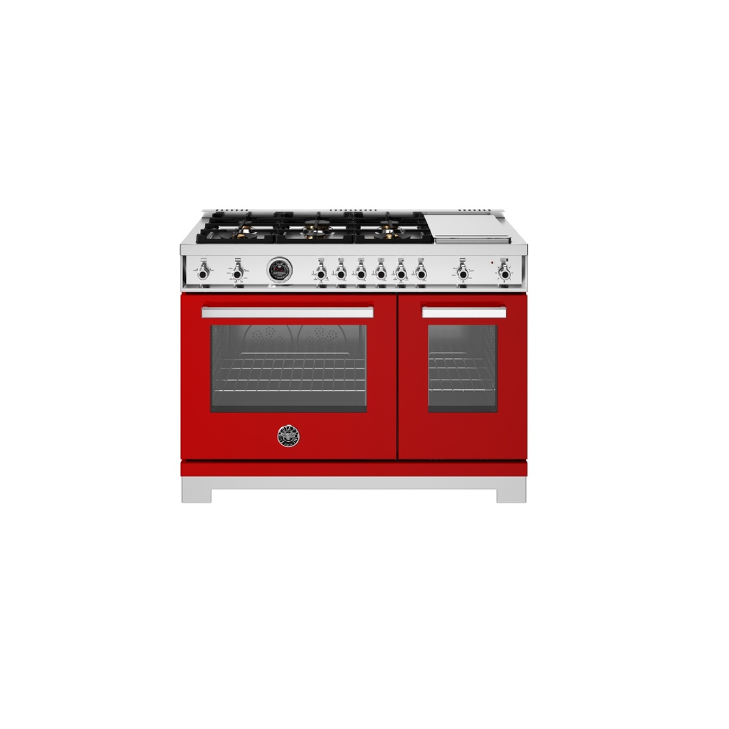 Estufa 48" Professional Series, Rojo, Bertazzoni 