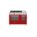 Estufa 48" Professional Series, Rojo, Bertazzoni 