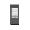 Refrigerador/Congelador con Puerta de Vidrio Empotrable 36", Sub-Zero 