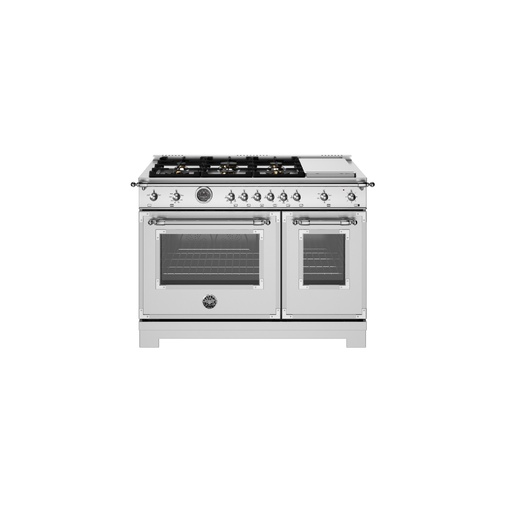 [HER486BTFGMXT] Estufa 48" Series Heritage, Acero, Bertazzoni 