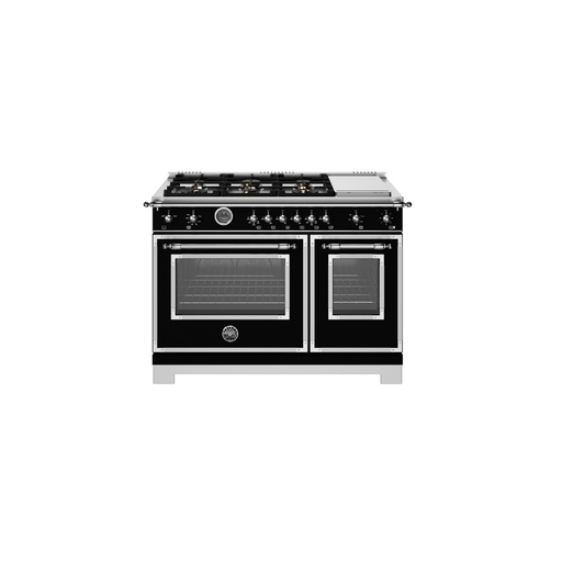 [HER486BTFGMNET] Estufa 48" Series Heritage, Negro, Bertazzoni 