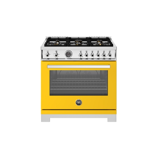 [PRO366BCFGMGIT] Estufa Professional Series 36", Amarillo, Bertazzoni 