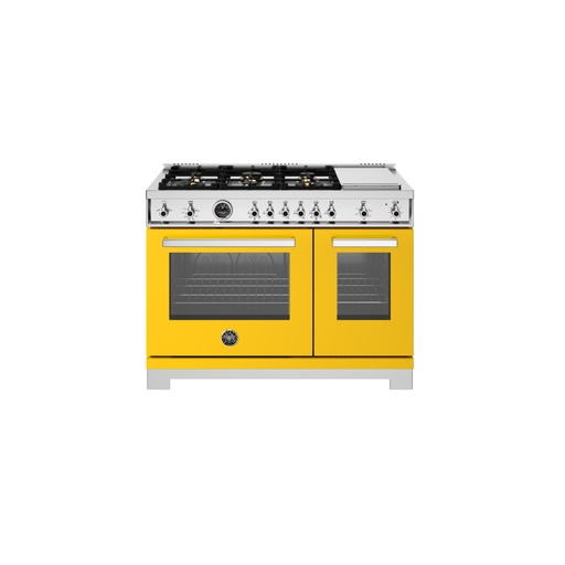 [PRO486BTFGMGIT] Estufa 48" Professional Series, Amarillo, Bertazzoni 