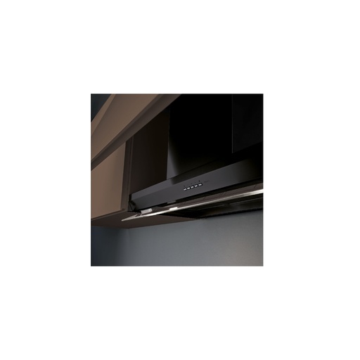 [VIRGOLA P120 NEGRO] Campana de Pared 120, Negro, Falmec  