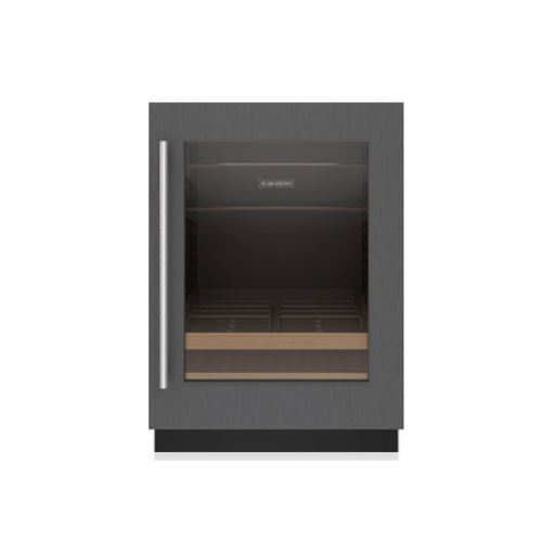[DEU2450BA/R] Centro de Bebidas con Puerta de Vidrio de Gran Altitud 24", Sub-Zero 